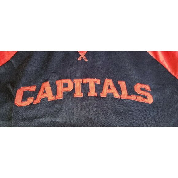 Washington Capitals Reebok longsleeve XL preowned                             B7 - Picture 4 of 6